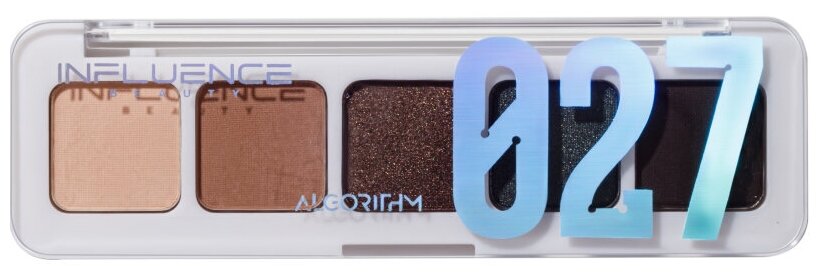 Influence Beauty Палетка теней мини Color algorithm/Eyeshadow mini-palette тон/shade 06