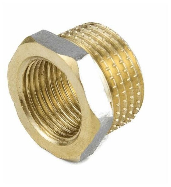 фото Футорка латунь никель ду 20х25 aquasfera