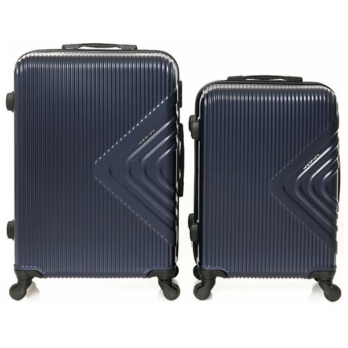 Комплект чемоданов Feybaul, синий чемодан king new цвет темно зеленый размер m съемные колеса