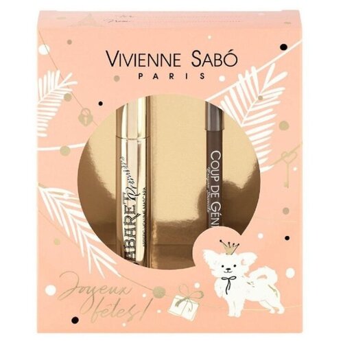 Подарочный Набор Vivienne Sabo жен.(тушь Cabaret pr. т.01, Кар./дбр. т. 001) подарочный набор vivienne sabo жен тушь cabar pr т 01 кар д гл merci 301