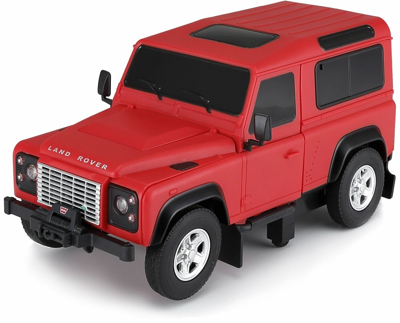 Машина Rastar радиоуправляемая 1:14 Land Rover Defender Трансформер Красный 76420