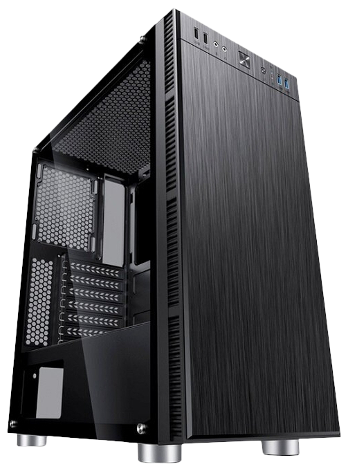 Корпус ATX Miditower Accord ACC-3407 Black