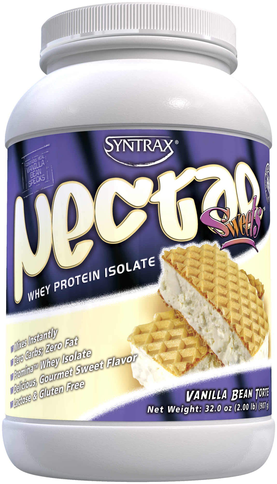 Syntrax Nectar (907 гр) - Syntrax Nectar Sweets (907 гр) Ванильный Торт