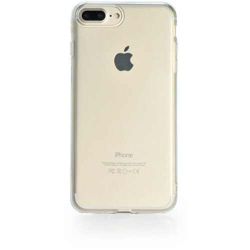 Чехол-накладка Gurdini для Apple iPhone 7 Plus/iPhone 8 Plus (силикон прозрачный) бесцветный
