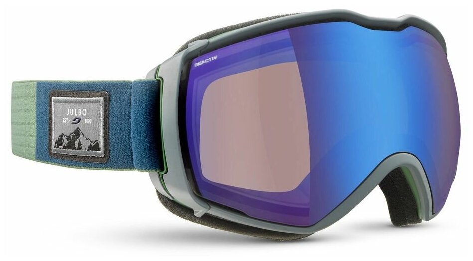 Очки горнолыжные Julbo 2021-22 Aerospace Green-Grey S2-4