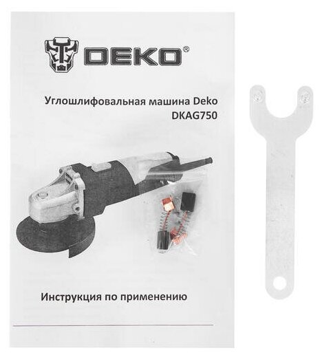 Угловая шлифовальная машина Deko 063-4164 - фотография № 5