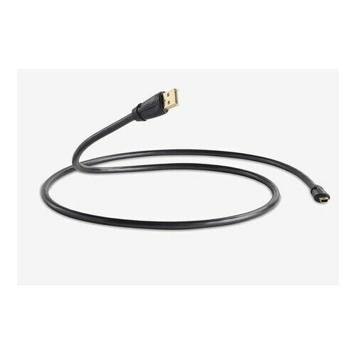 Кабель USB 2.0 Тип A - B 5pin mini QED (QE7001) Performance USB (A-B) Mini Graphite 1.5m