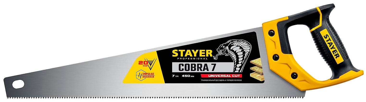 Ножовка по дереву STAYER 1510-45_z02 450 мм