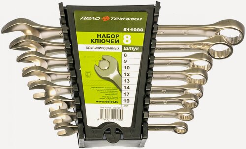 Изображение товара Набор гаечных ключей Дело Техники 511080, 8 предм.