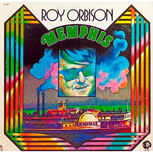 Roy Orbison. Memphis. Рой Орбисон (US, 1972) LP, EX roy orbison memphis рой орбисон us 1972 lp ex