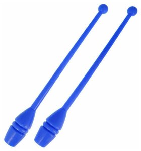 R18092 Булава для художественной гимнастики (синяя) 34 см. <span>тип: булава, материал: пластик, длина: 34 см</span>