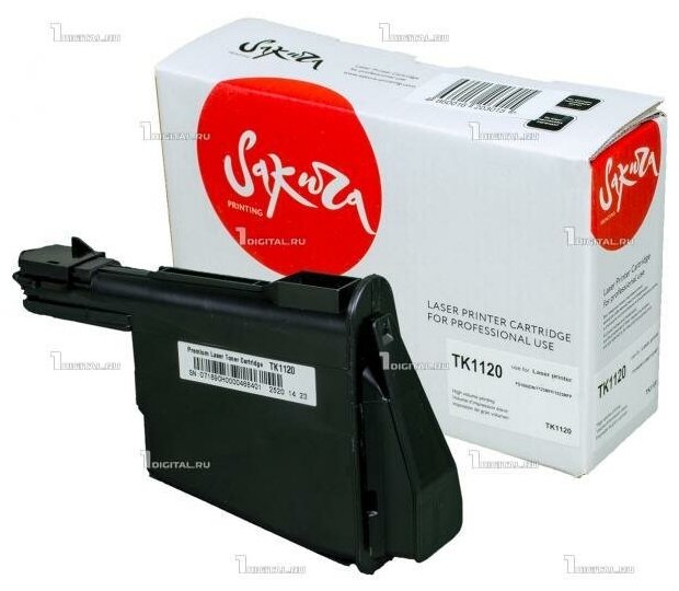 Картридж SAKURA TK-1120 черный для Kyocera FS-1060DN/1125MFP/1025MFP совместимый (3K) (1T02M70NX1) (SATK1120)