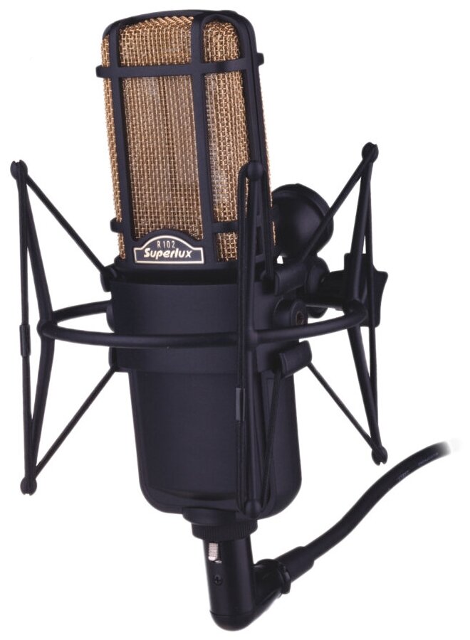 Микрофон студийный ленточный SUPERLUX R102MKII
