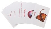 Дидактические карточки Маленький гений Морские обитатели, 16 шт., 25х15 см