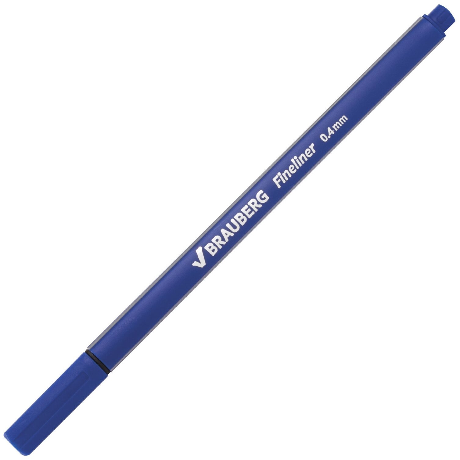 Набор капиллярных ручек Brauberg Fineliner. 4 цвета. Трехгранный корпус (141524) - фото №2