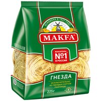 Макфа Тальятелле 225 г, лапша длинная, гнезда