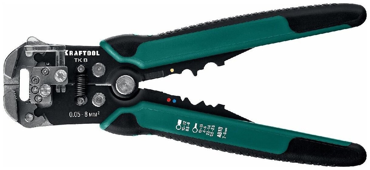 Автоматический стриппер KRAFTOOL TK-8 0.05 - 8 мм2 (22637)