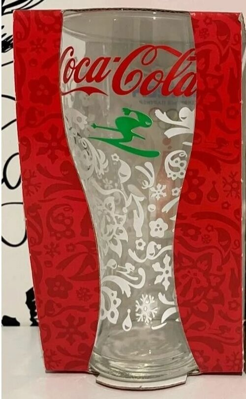 Бокалы Coca-Cola Сочи 2014 лыжи, стакан Кока-Кола
