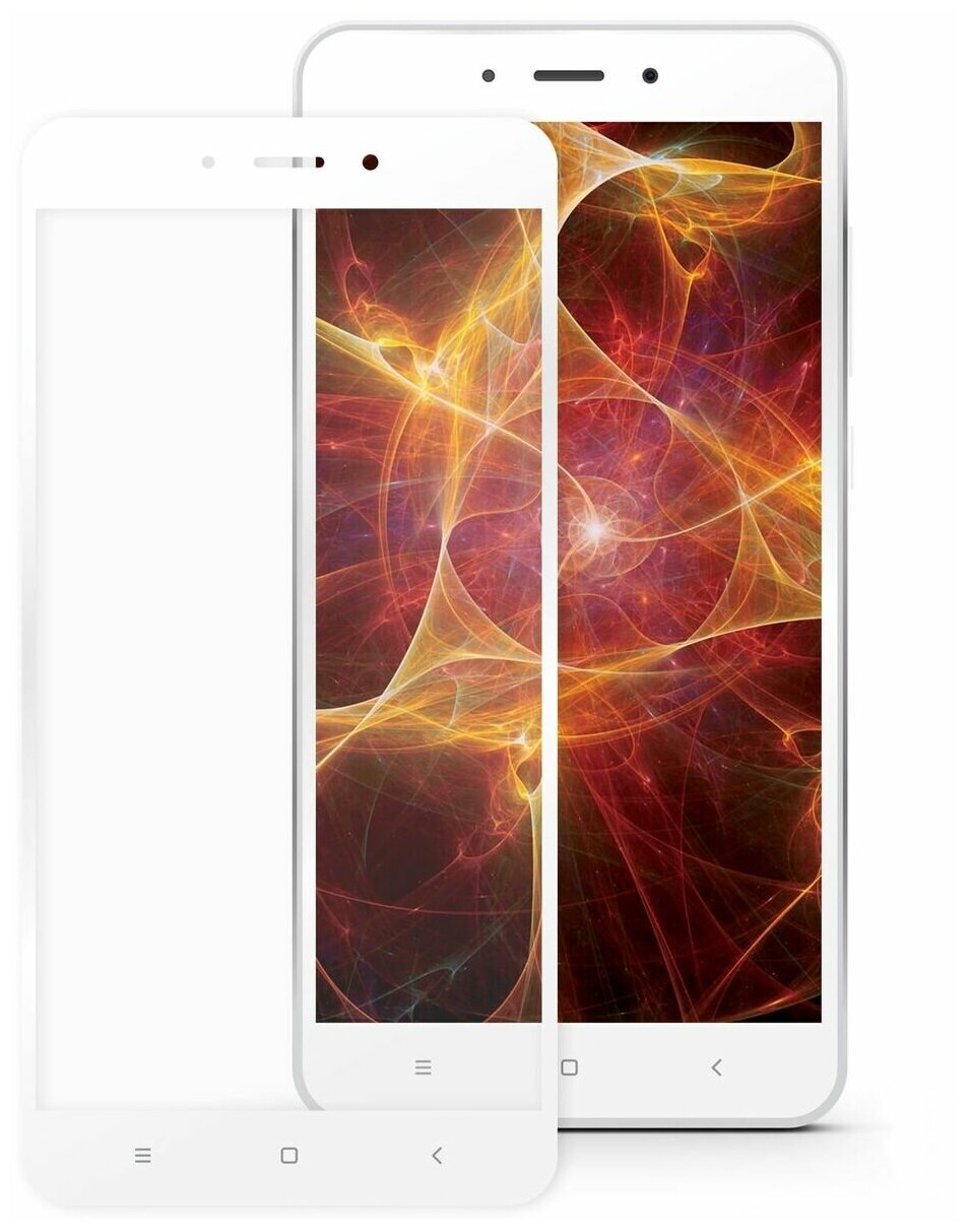 Защитное стекло Mobius для Xiaomi Redmi 4X 3D Full Cover (White)