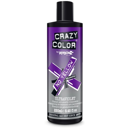 Шампунь нейтрализатор желтизны CRAZY COLOR ультрафиолет 250 мл