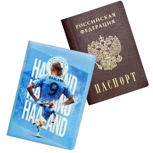 Обложка для паспорта ZEKEKS, голубой