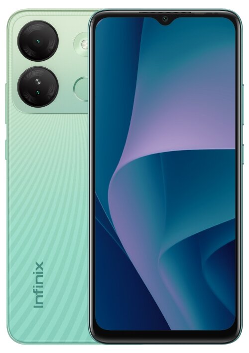 Смартфон Infinix Smart 7 3/64 ГБ, 2 nano SIM, coastal green