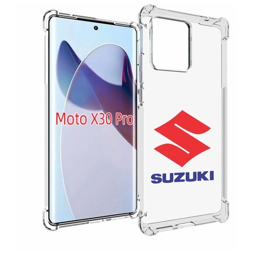 Чехол MyPads suzuki-сузуки-3 мужской для Motorola Moto X30 Pro задняя-панель-накладка-бампер