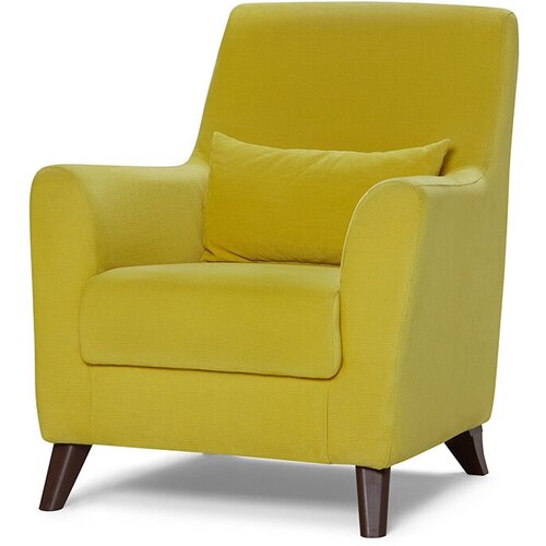 Кресло Hoff Гауди, 75х89х87 см, цвет горчичный