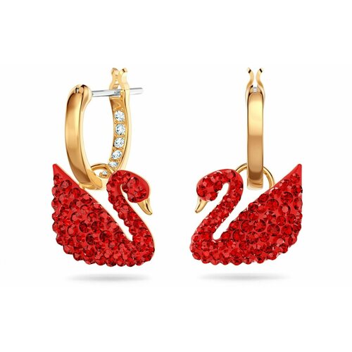 Серьги Swarovski Iconic Swan / Лебеди / Кристаллы Сваровски