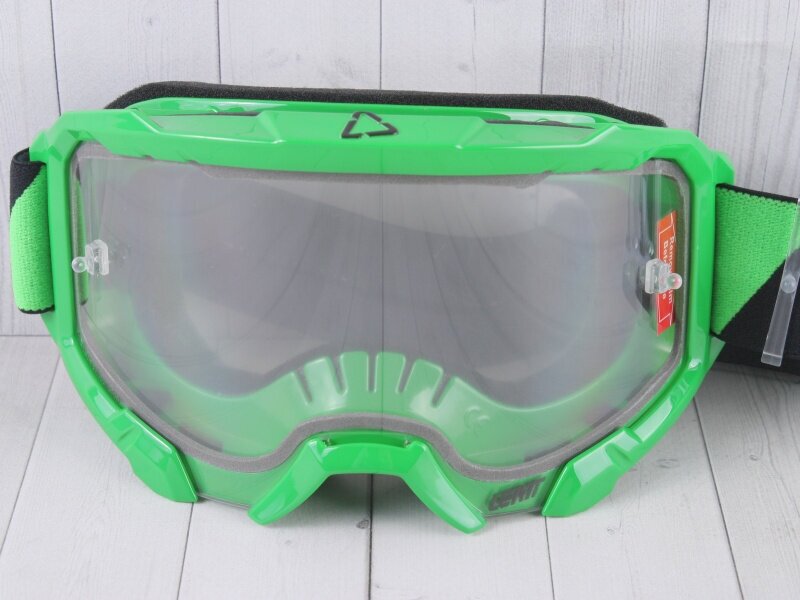 PitBikeClub  Leatt Velocity 4.5 Neon Lime Clear 83% (8022010490)