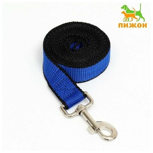 Поводок 2 м х 25 см сине-чёрный 800₽