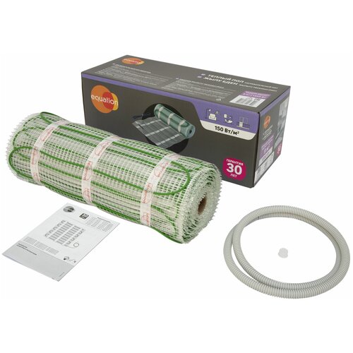 Нагревательный мат для теплого пола Equation 9 м2 1350 Вт 11982₽