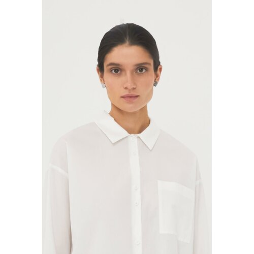 Рубашка Alexandra Talalay, размер XS, белый