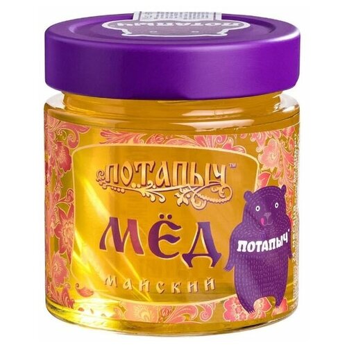 Мёд натуральный "Майский" ст/бан 250 гр.