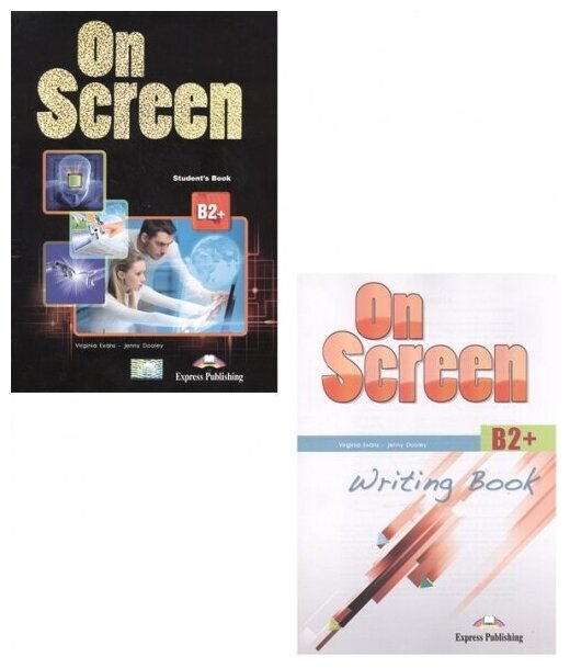 On Screen B2+. Student's Book + Writing Book (комплект из 2-х книг) - фото №1