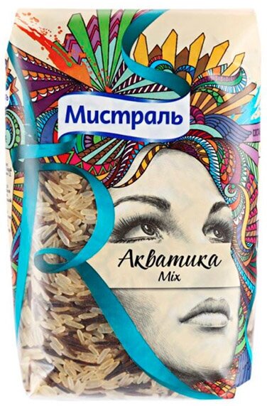 Рис Мистраль акватика mix 500 г