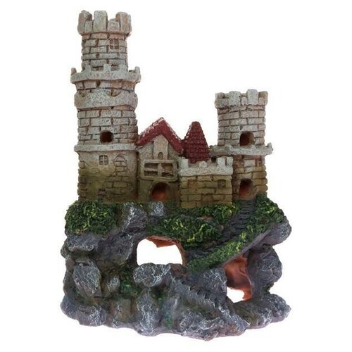 Грот Homefish Замок для аквариума (15 х 18,5 х 24 см)