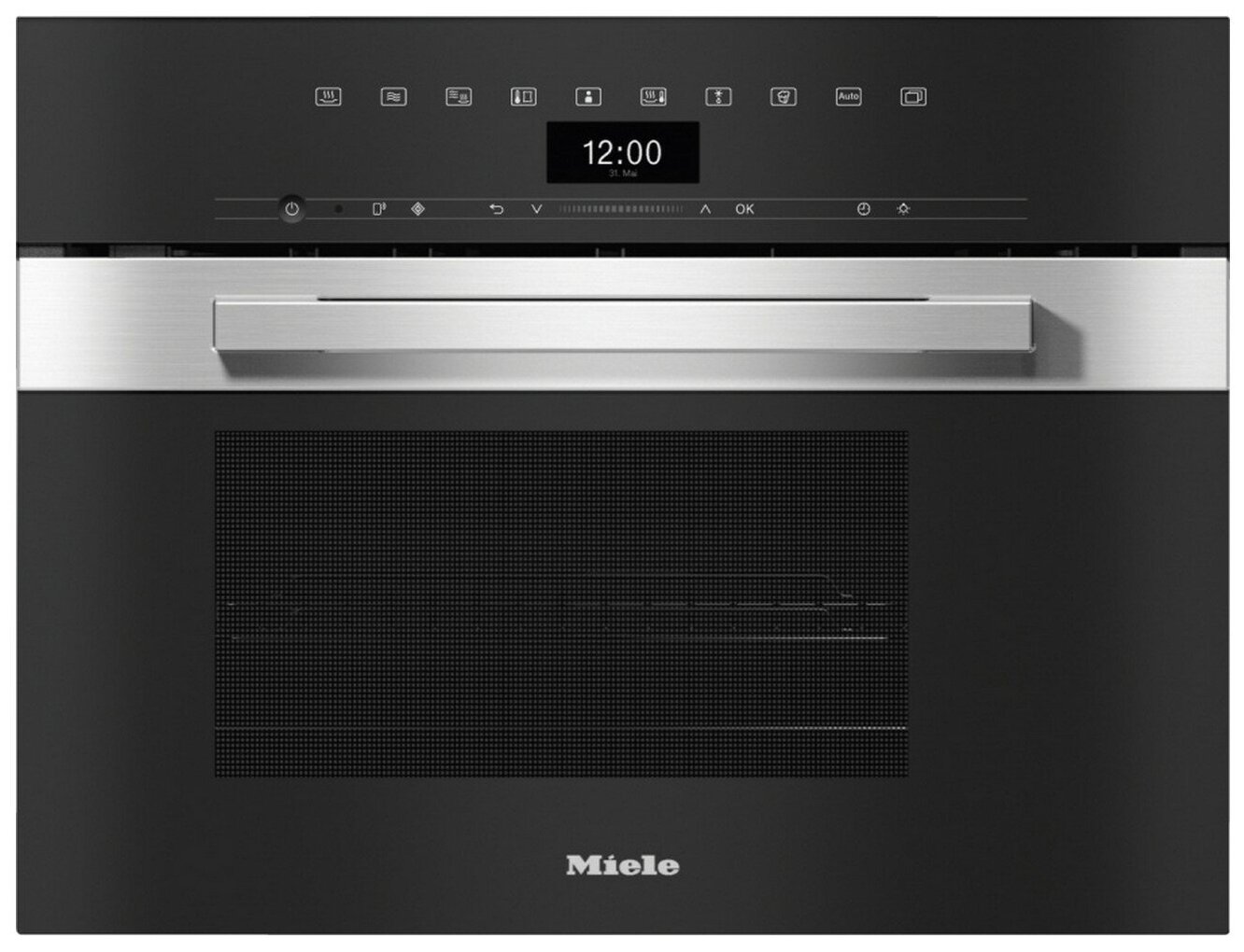 Встраиваемая пароварка с СВЧ Miele DGM 7440 EDST/CLST