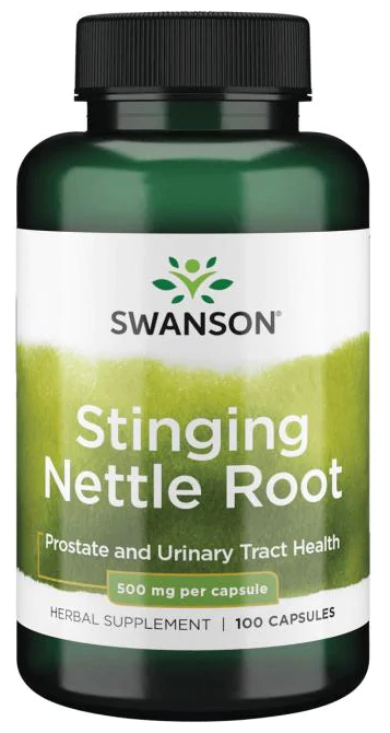 Swanson Stinging Nettle Root (Корень крапивы двудомной) 500 мг 100 капсул