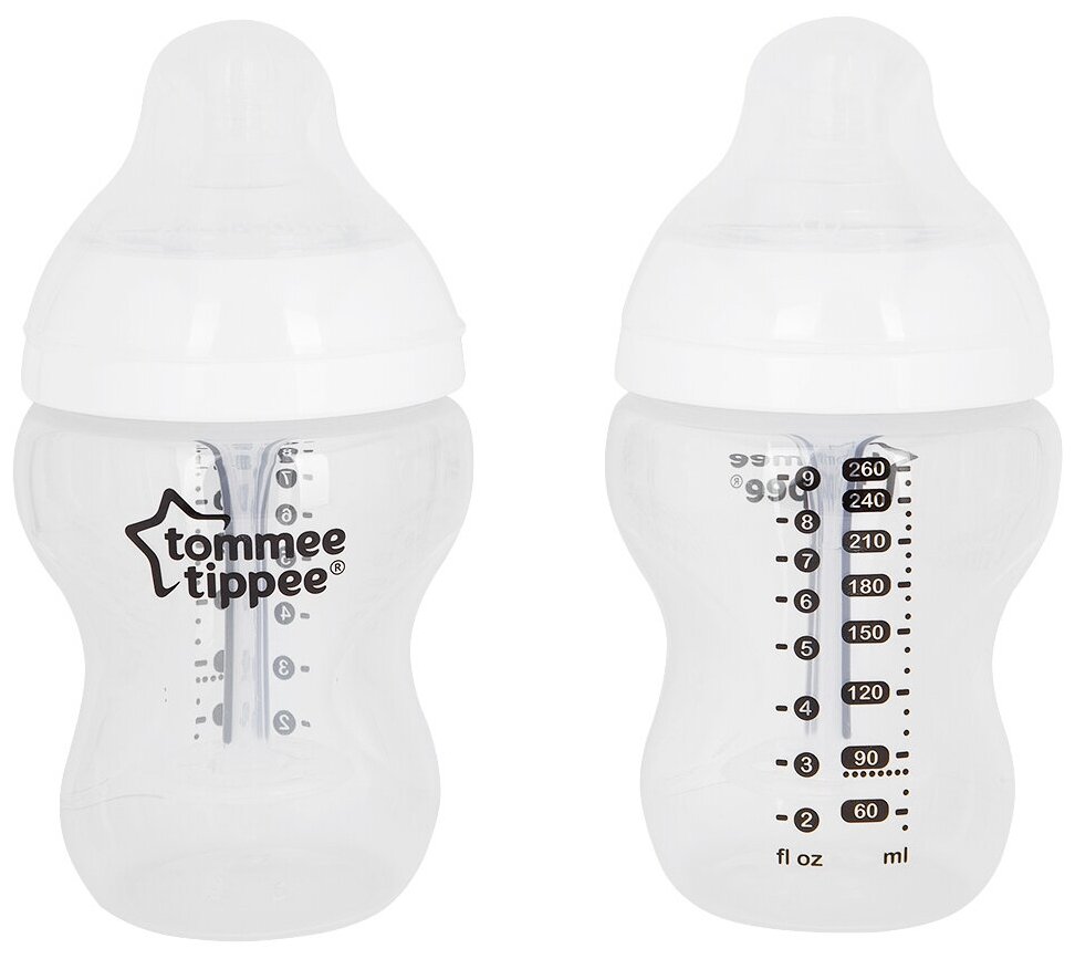 Бутылочка для кормления Tommee Tippee, Advanced Anti-Colic 260 мл, 2 шт 0+