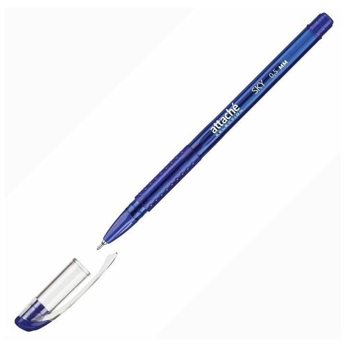 Набор ручек Ручка шариковая Attache Selection Sky масляная, синяя 12 шт