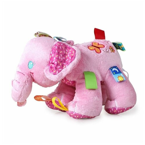 фото Мягкая игрушка подушка обнимашка для детей слоник, 0+ sharktoys