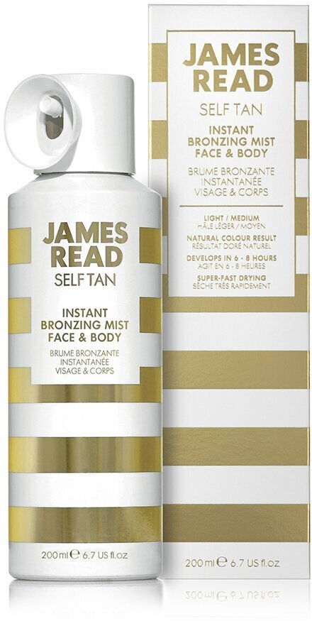 James Read Спрей-автозагар Instant Bronzing Mist Face & Body 200 мл (James Read, ) - фото №3