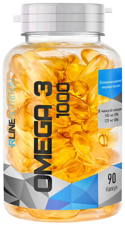 RLINESportNutrition Omega-3 1000 (90 капс.), 90 шт.