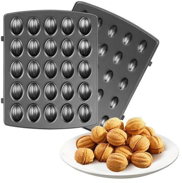 Панель "Орешки" для мультипекаря REDMOND (форма для выпечки орешков с начинкой) RAMB-118