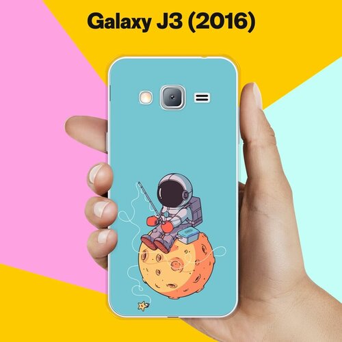 Силиконовый чехол на Samsung Galaxy J3 (2016) Рыбалка / для Самсунг Галакси Джи 3 2016 пластиковый чехол i love you 3 на samsung galaxy j3 2016 самсунг галакси джей 3 2016