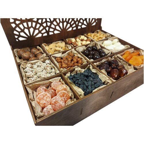 фото Подарочный набор neogift взрыв вкуса с сухофруктами и орехами