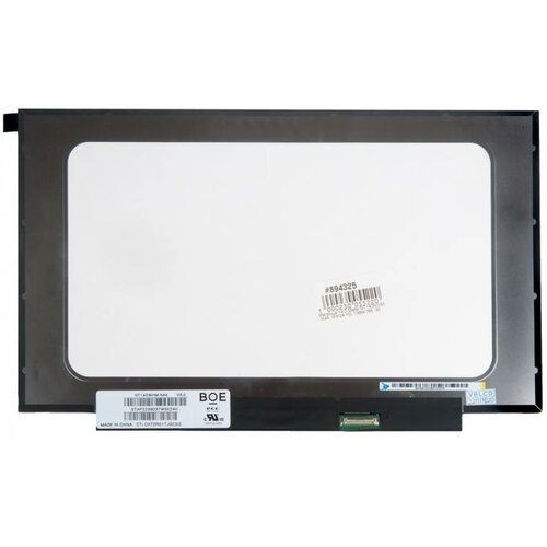 Матрица 14.0 Matte NT140WHM-N44, WXGA HD 1366x768, 30 Lamels DisplayPort, cветодиодная (LED) без ушей