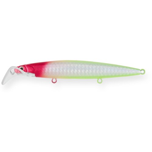 Воблер Минноу Strike Pro Scooter Minnow 110F, цвет: X10-713 Clown Silver, (EG-186F#X10-713) воблер раттлин strike pro jedi rattler 80 heavy цвет x10 713 clown silver sp 198h x10 713