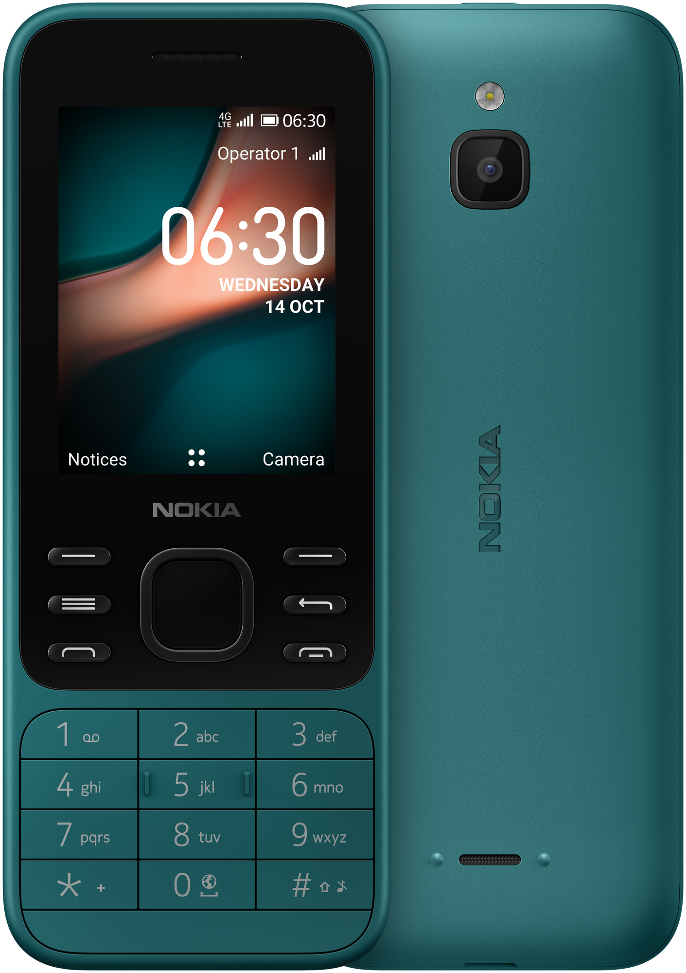 Мобильный телефон NOKIA 6300 4G, серый - фото №1